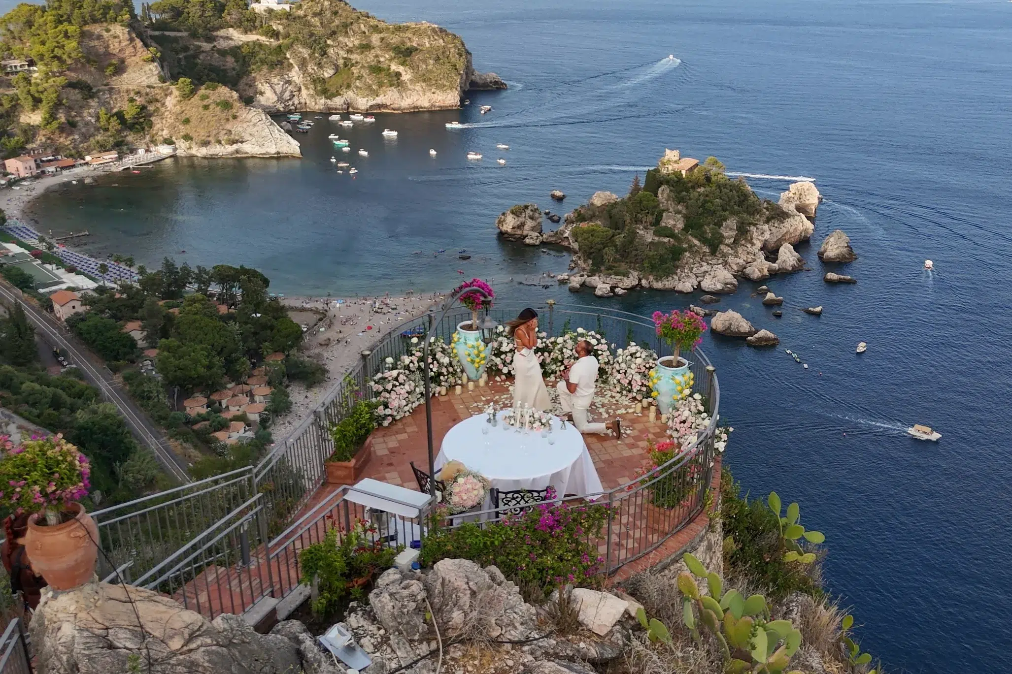 Organize a Marriage Proposal in Taormina